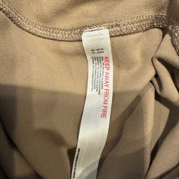 FP Movement Never Better Tan 7/8” Leggings Excellent Cond. Size XS - Picture 6 of 7